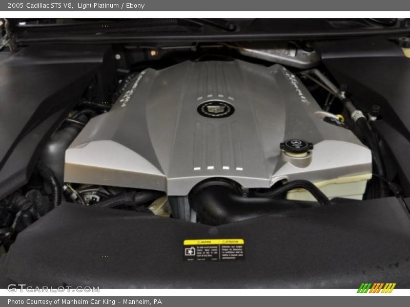 Light Platinum / Ebony 2005 Cadillac STS V8