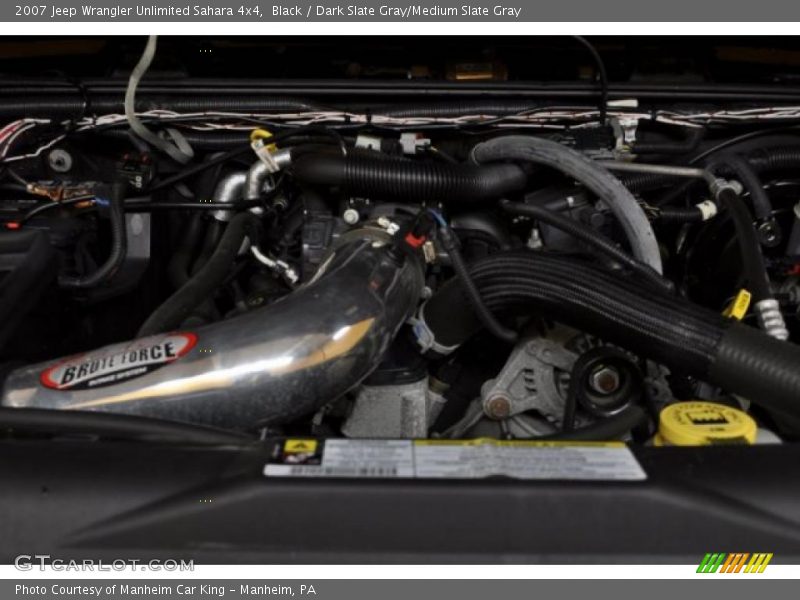 Black / Dark Slate Gray/Medium Slate Gray 2007 Jeep Wrangler Unlimited Sahara 4x4