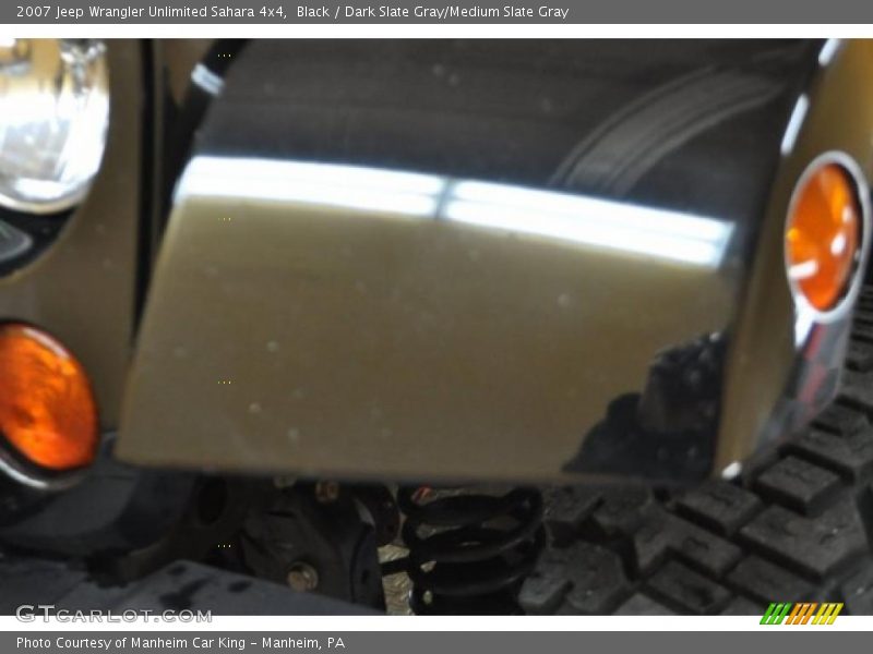 Black / Dark Slate Gray/Medium Slate Gray 2007 Jeep Wrangler Unlimited Sahara 4x4