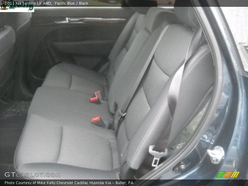 Pacific Blue / Black 2011 Kia Sorento LX AWD