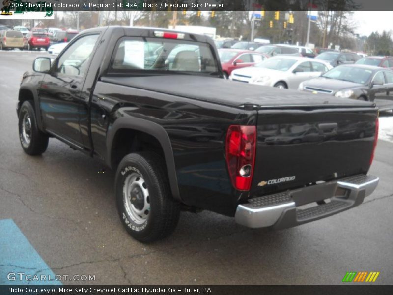 Black / Medium Dark Pewter 2004 Chevrolet Colorado LS Regular Cab 4x4