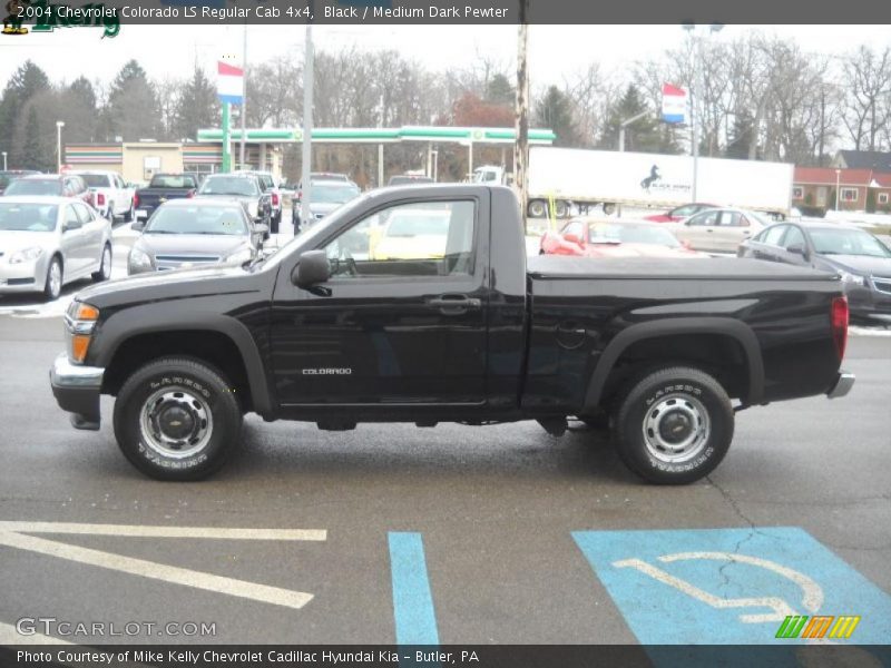 Black / Medium Dark Pewter 2004 Chevrolet Colorado LS Regular Cab 4x4