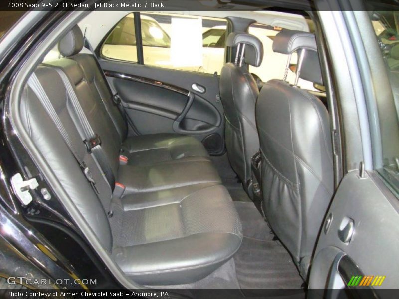 2008 9-5 2.3T Sedan Black Interior