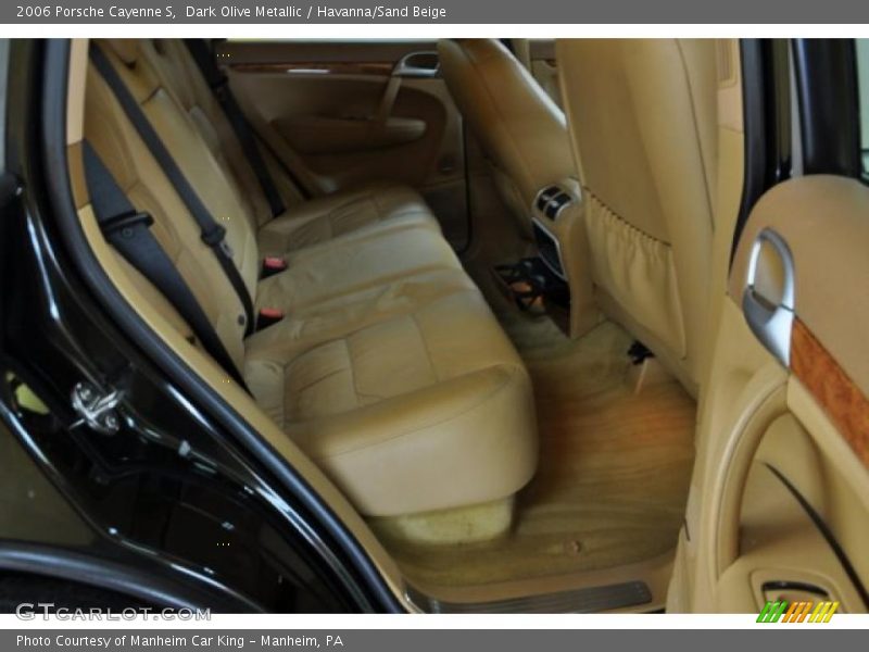 Dark Olive Metallic / Havanna/Sand Beige 2006 Porsche Cayenne S