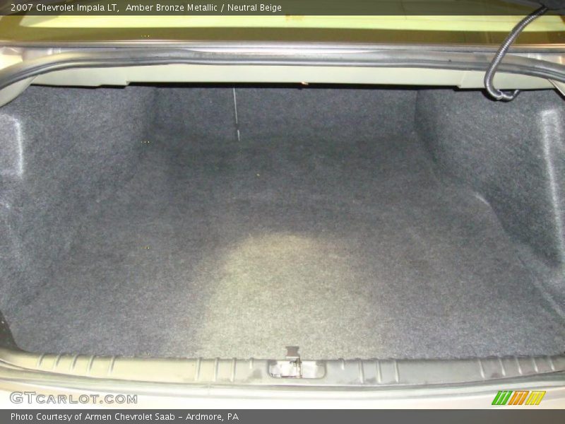 Amber Bronze Metallic / Neutral Beige 2007 Chevrolet Impala LT
