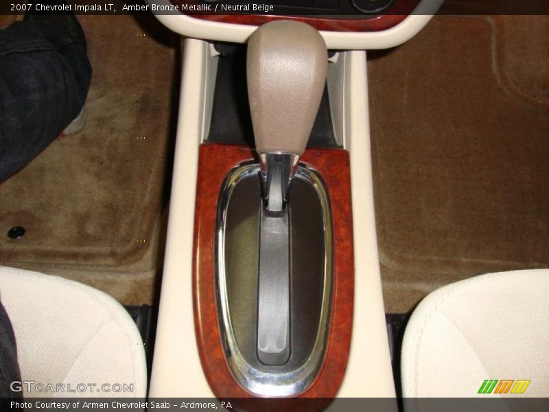 Amber Bronze Metallic / Neutral Beige 2007 Chevrolet Impala LT