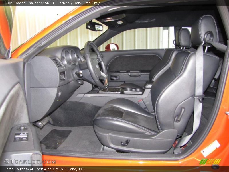TorRed / Dark Slate Gray 2009 Dodge Challenger SRT8