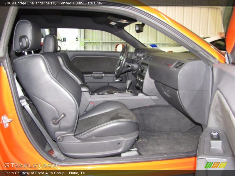 TorRed / Dark Slate Gray 2009 Dodge Challenger SRT8