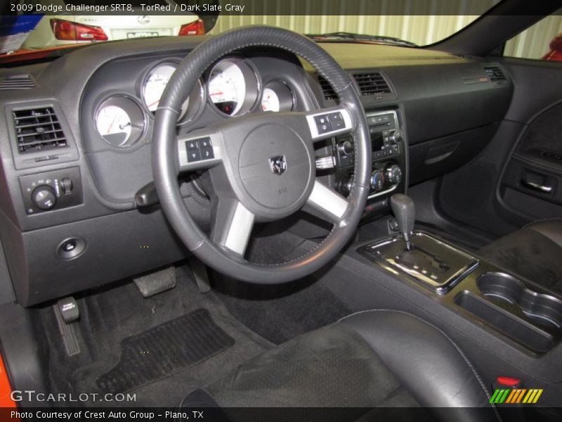 TorRed / Dark Slate Gray 2009 Dodge Challenger SRT8