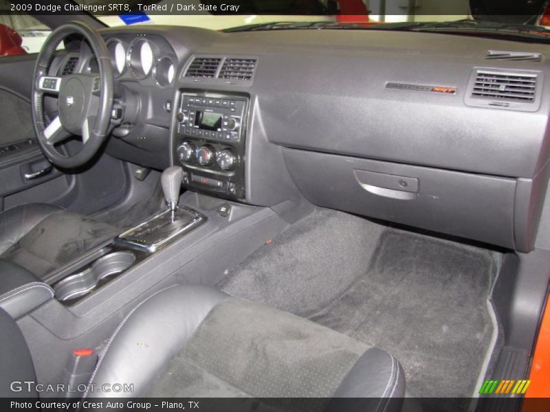 TorRed / Dark Slate Gray 2009 Dodge Challenger SRT8