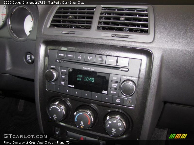 TorRed / Dark Slate Gray 2009 Dodge Challenger SRT8
