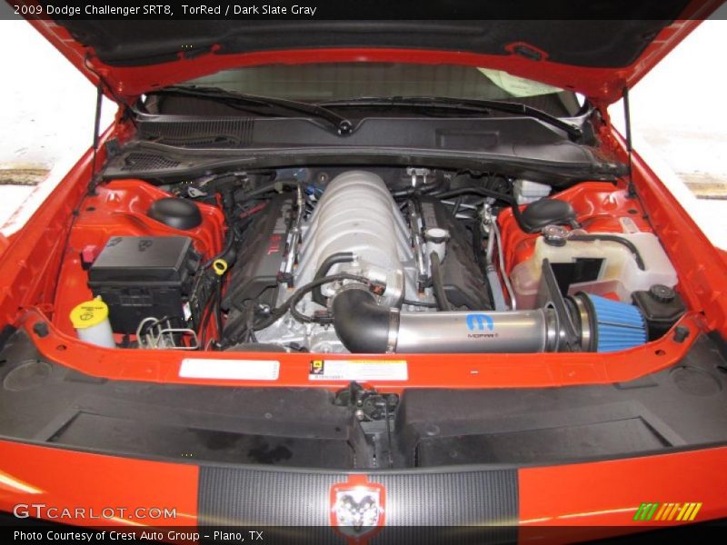 TorRed / Dark Slate Gray 2009 Dodge Challenger SRT8