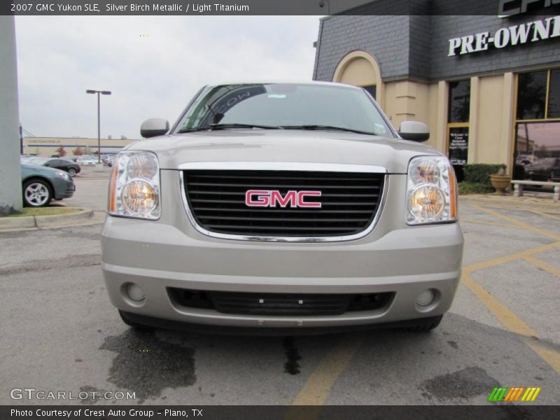 Silver Birch Metallic / Light Titanium 2007 GMC Yukon SLE