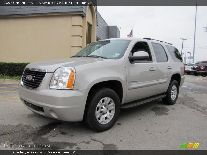 Silver Birch Metallic / Light Titanium 2007 GMC Yukon SLE
