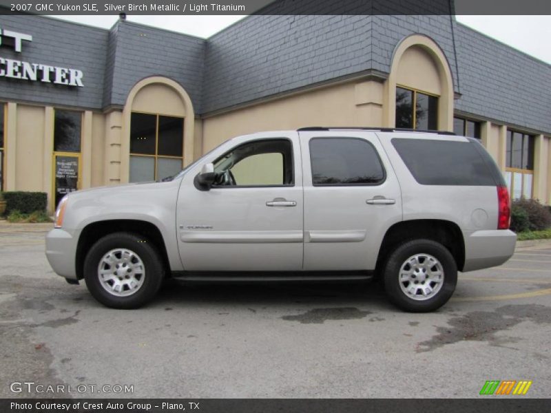 Silver Birch Metallic / Light Titanium 2007 GMC Yukon SLE