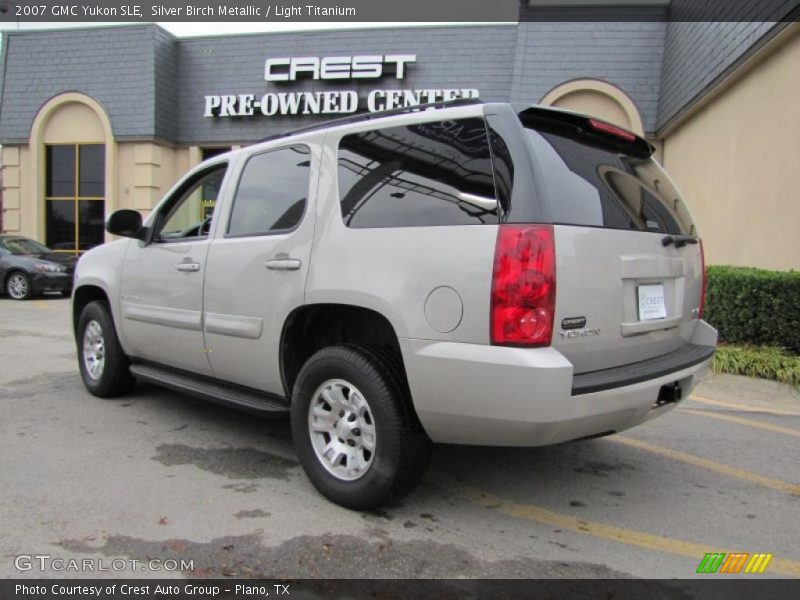 Silver Birch Metallic / Light Titanium 2007 GMC Yukon SLE
