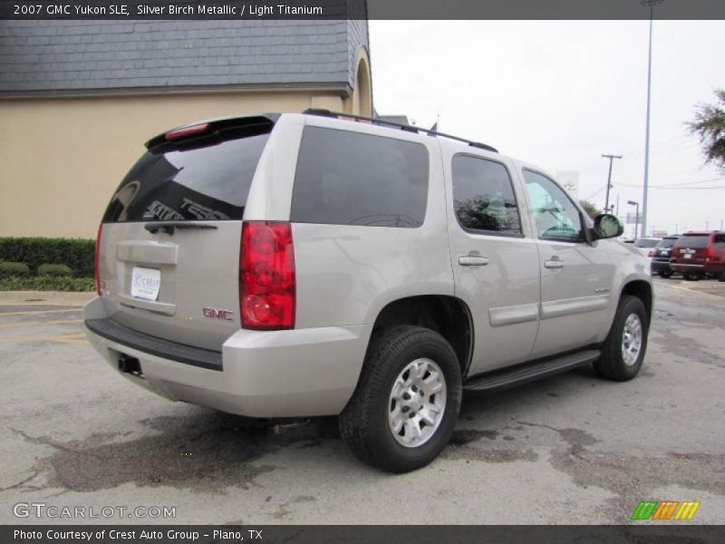 Silver Birch Metallic / Light Titanium 2007 GMC Yukon SLE