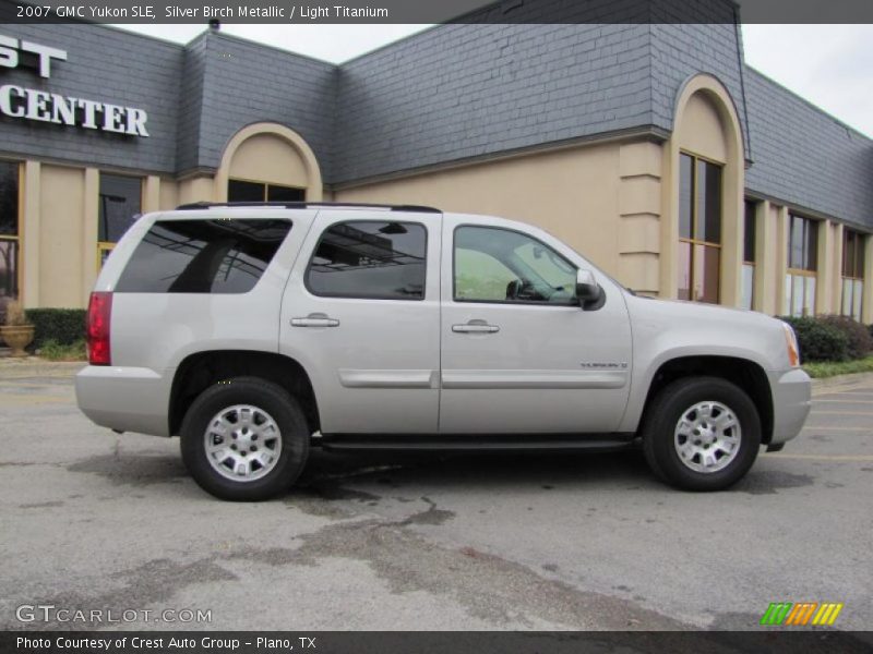 Silver Birch Metallic / Light Titanium 2007 GMC Yukon SLE