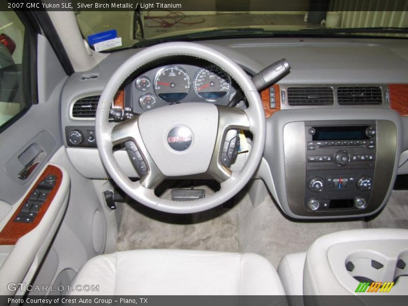 Silver Birch Metallic / Light Titanium 2007 GMC Yukon SLE