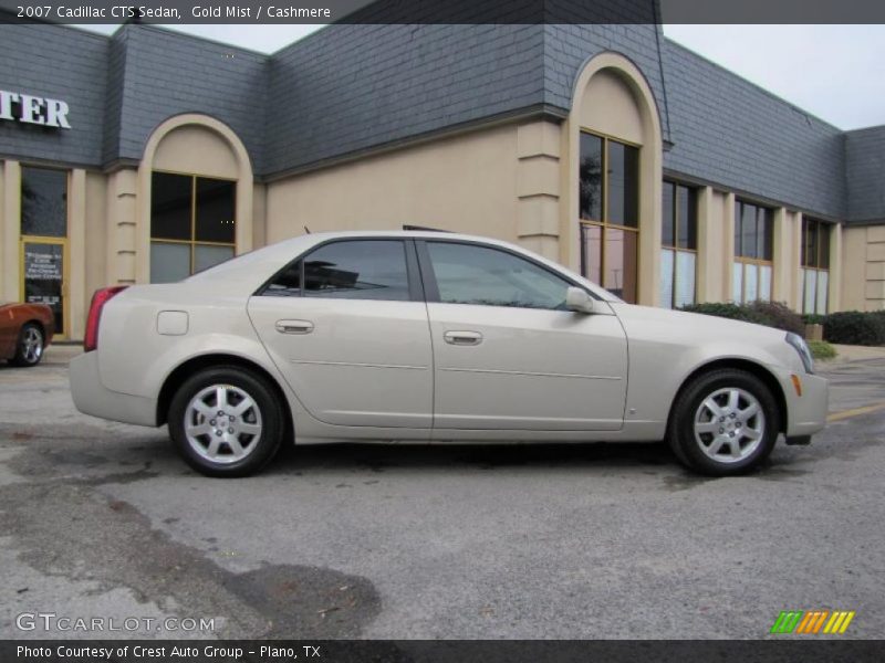Gold Mist / Cashmere 2007 Cadillac CTS Sedan