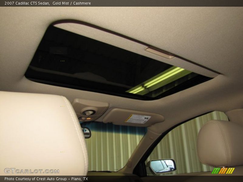 Gold Mist / Cashmere 2007 Cadillac CTS Sedan