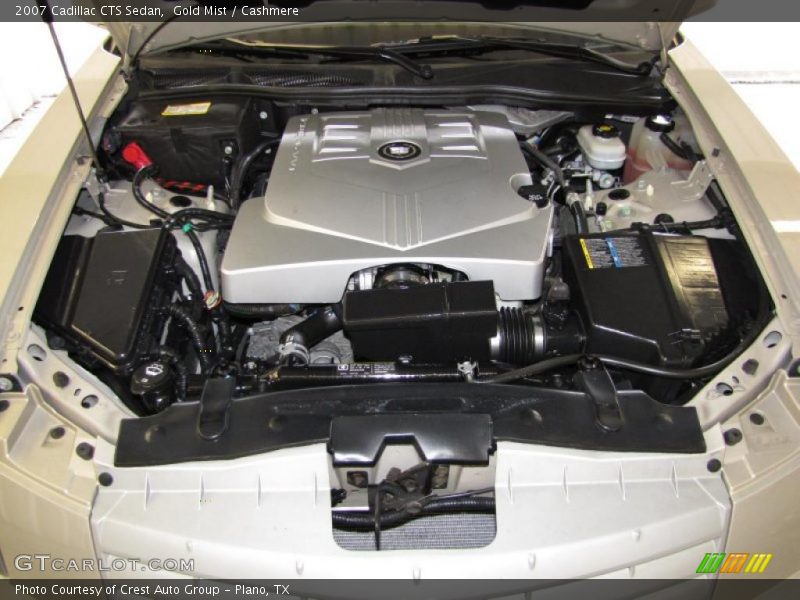 Gold Mist / Cashmere 2007 Cadillac CTS Sedan