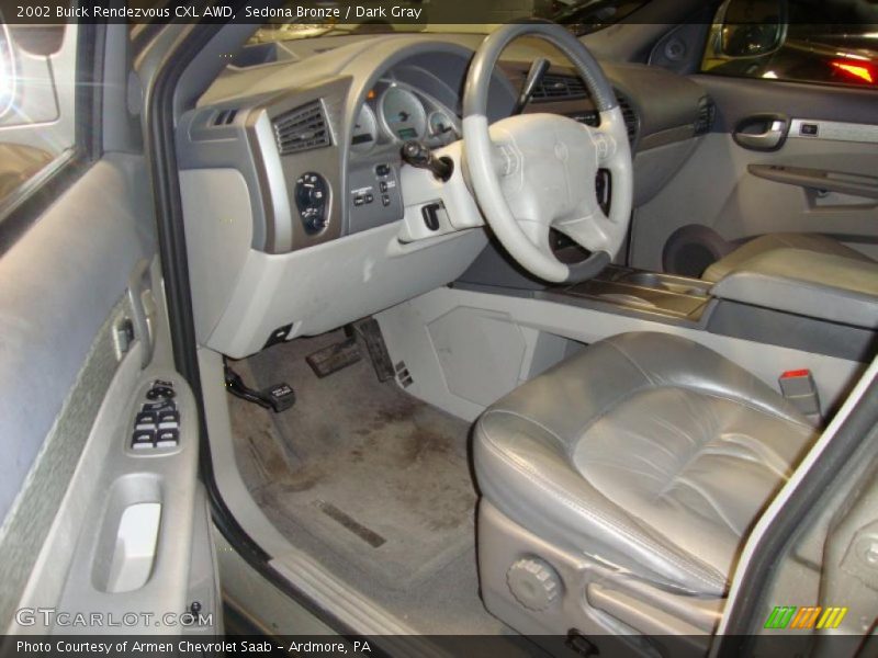 Sedona Bronze / Dark Gray 2002 Buick Rendezvous CXL AWD