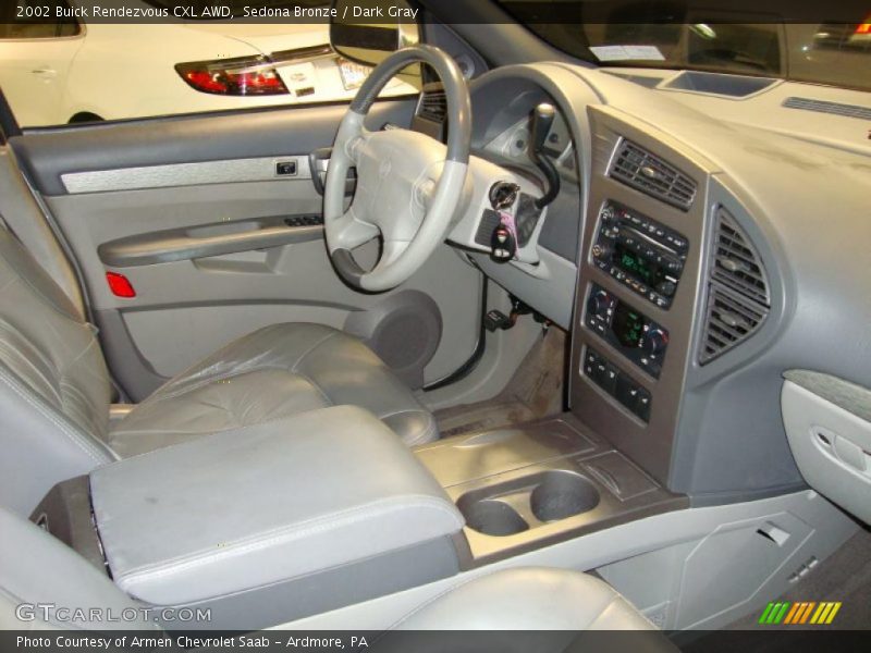 Sedona Bronze / Dark Gray 2002 Buick Rendezvous CXL AWD