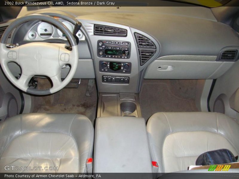 Sedona Bronze / Dark Gray 2002 Buick Rendezvous CXL AWD