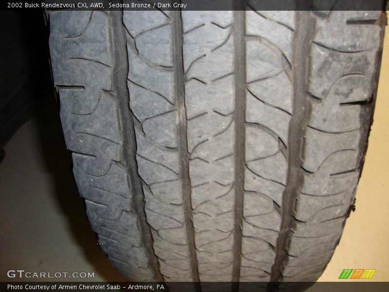 Sedona Bronze / Dark Gray 2002 Buick Rendezvous CXL AWD