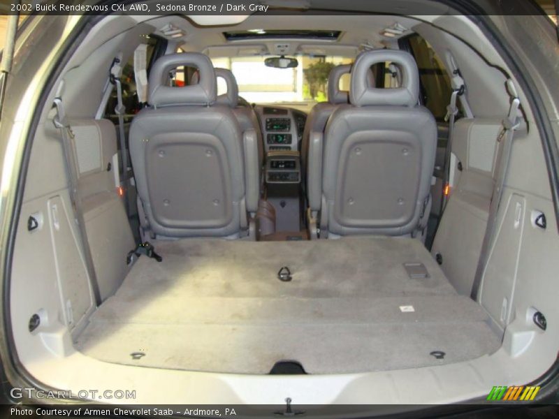 Sedona Bronze / Dark Gray 2002 Buick Rendezvous CXL AWD
