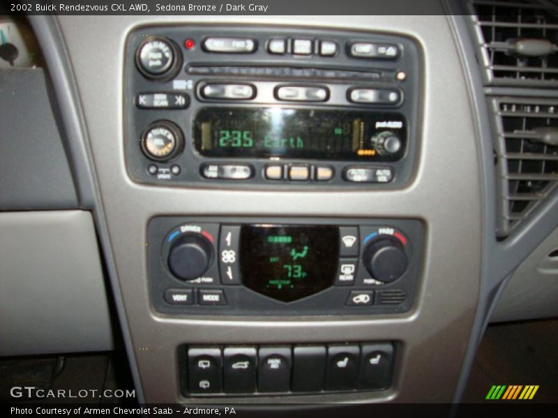 Sedona Bronze / Dark Gray 2002 Buick Rendezvous CXL AWD