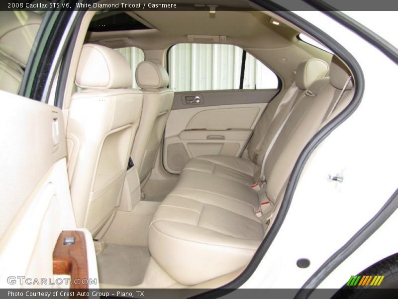 White Diamond Tricoat / Cashmere 2008 Cadillac STS V6