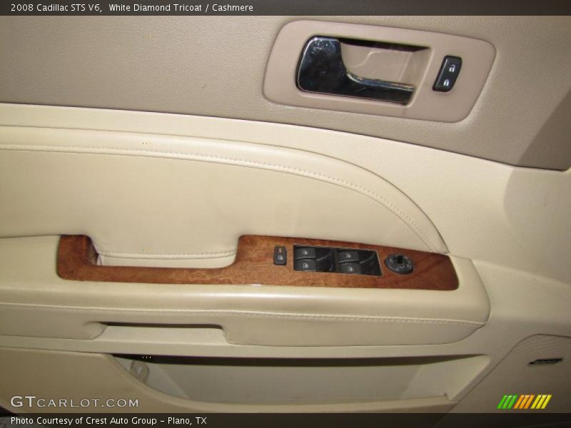 White Diamond Tricoat / Cashmere 2008 Cadillac STS V6