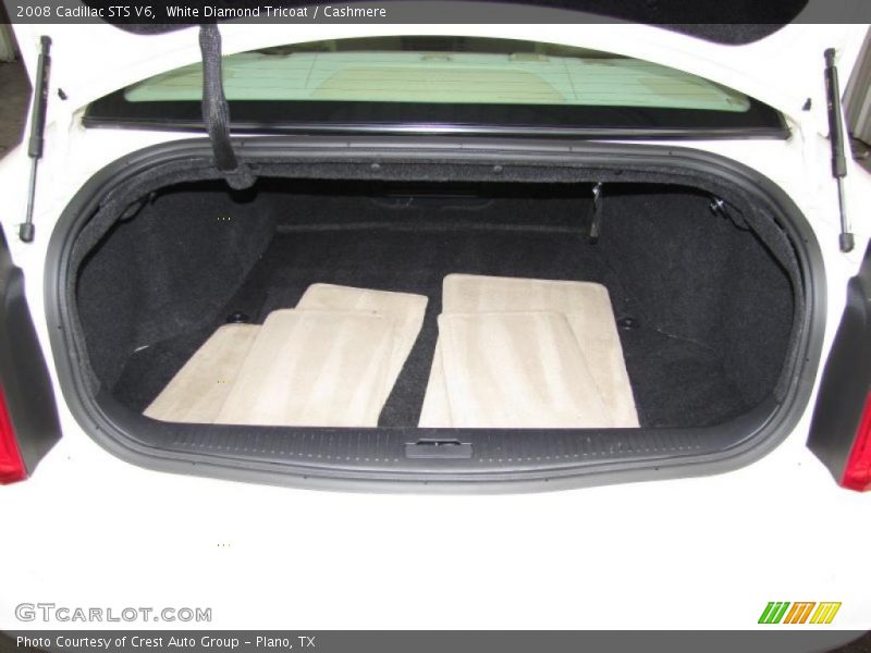 White Diamond Tricoat / Cashmere 2008 Cadillac STS V6