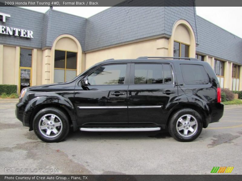 Formal Black / Black 2009 Honda Pilot Touring 4WD