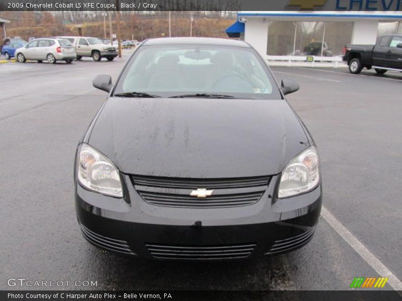 Black / Gray 2009 Chevrolet Cobalt LS XFE Coupe