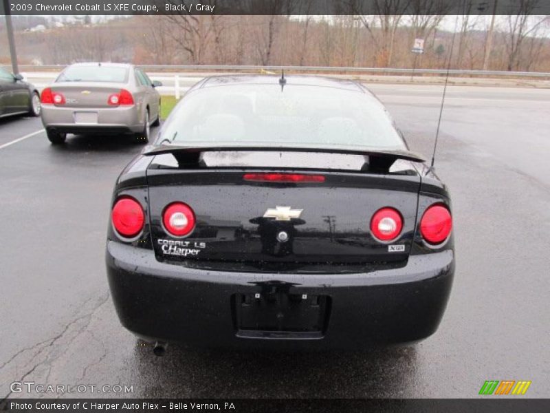 Black / Gray 2009 Chevrolet Cobalt LS XFE Coupe