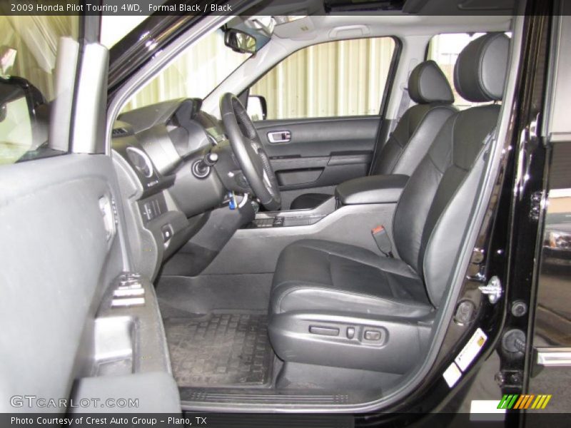  2009 Pilot Touring 4WD Black Interior