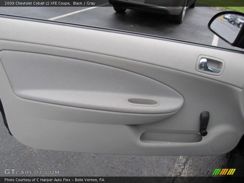 Black / Gray 2009 Chevrolet Cobalt LS XFE Coupe