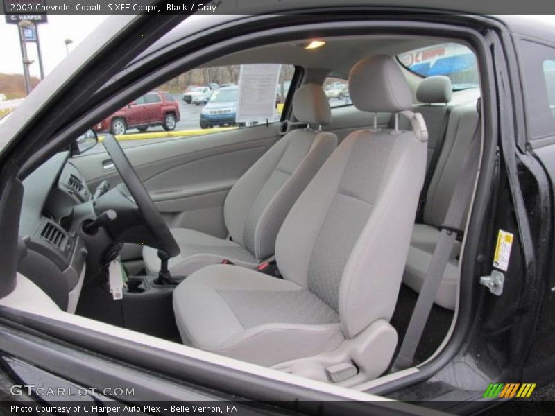 Black / Gray 2009 Chevrolet Cobalt LS XFE Coupe