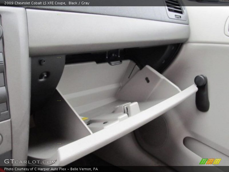 Black / Gray 2009 Chevrolet Cobalt LS XFE Coupe