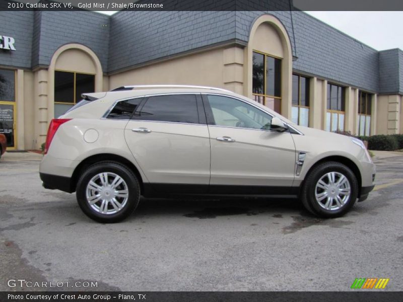 Gold Mist / Shale/Brownstone 2010 Cadillac SRX V6