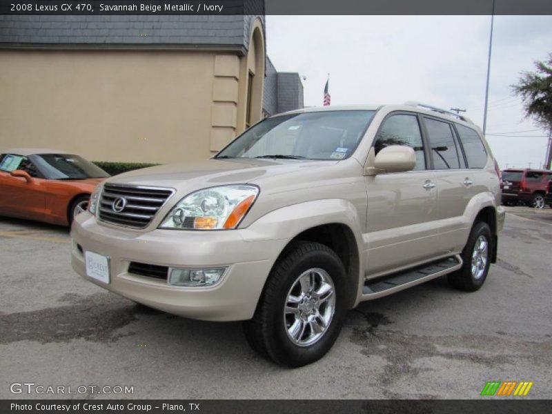 Savannah Beige Metallic / Ivory 2008 Lexus GX 470