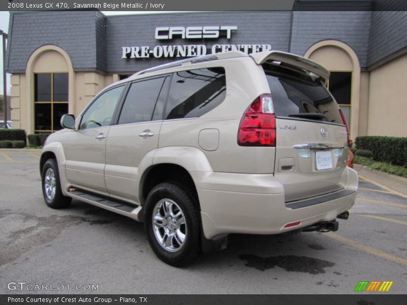 Savannah Beige Metallic / Ivory 2008 Lexus GX 470