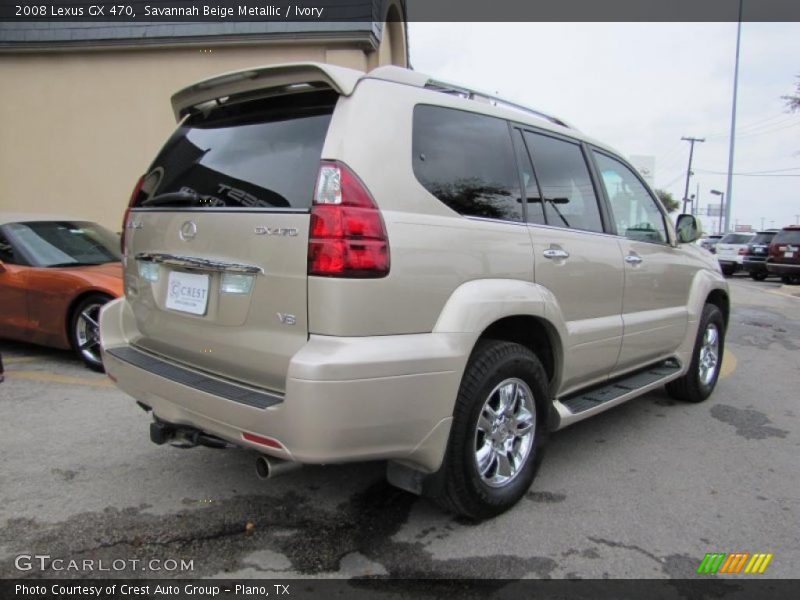 Savannah Beige Metallic / Ivory 2008 Lexus GX 470