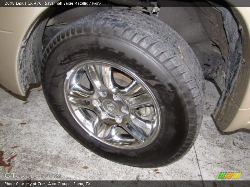 Savannah Beige Metallic / Ivory 2008 Lexus GX 470
