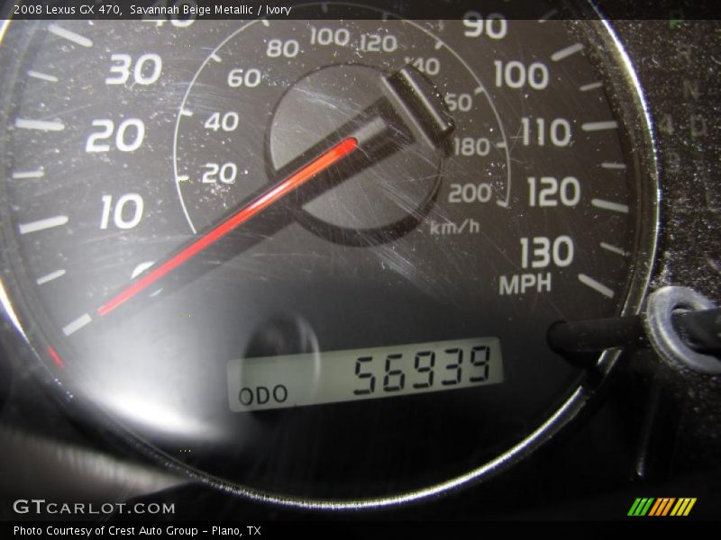 Savannah Beige Metallic / Ivory 2008 Lexus GX 470
