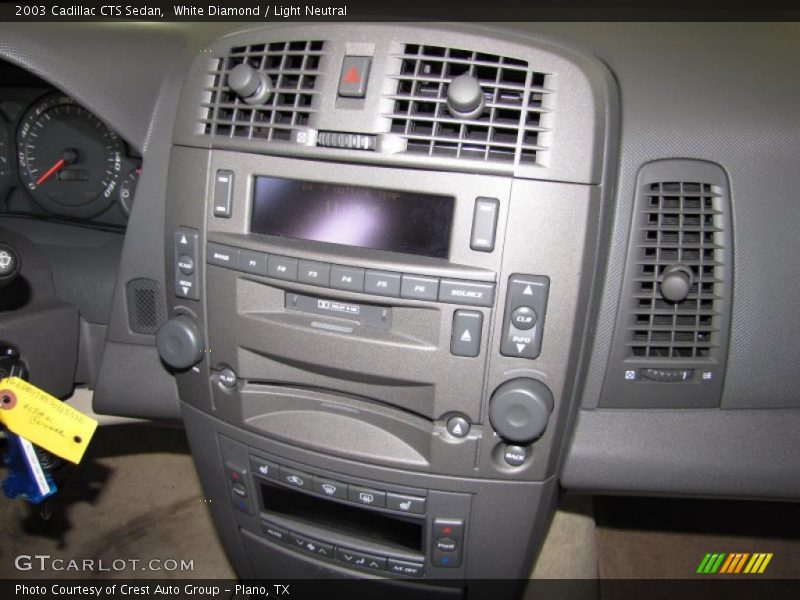 White Diamond / Light Neutral 2003 Cadillac CTS Sedan
