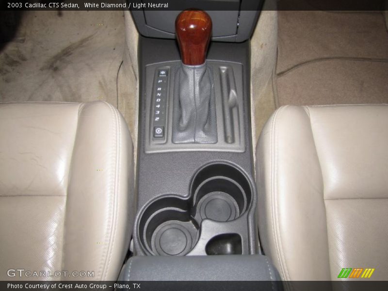 White Diamond / Light Neutral 2003 Cadillac CTS Sedan